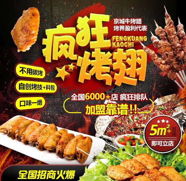 阜康奥尔良烤翅