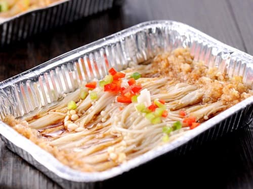 阜康锡纸烤金针菇